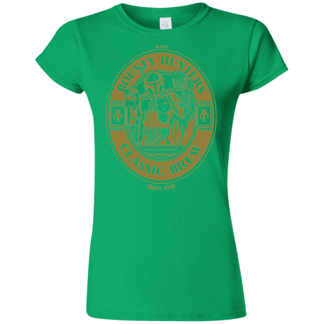 T-Shirts Irish Green / S Bounty Hunters Classic Brew Junior Slimmer-Fit T-Shirt