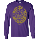 T-Shirts Purple / S Bounty Hunters Classic Brew Men's Long Sleeve T-Shirt