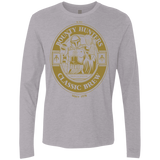 T-Shirts Heather Grey / S Bounty Hunters Classic Brew Men's Premium Long Sleeve