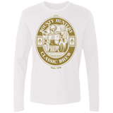 T-Shirts White / S Bounty Hunters Classic Brew Men's Premium Long Sleeve