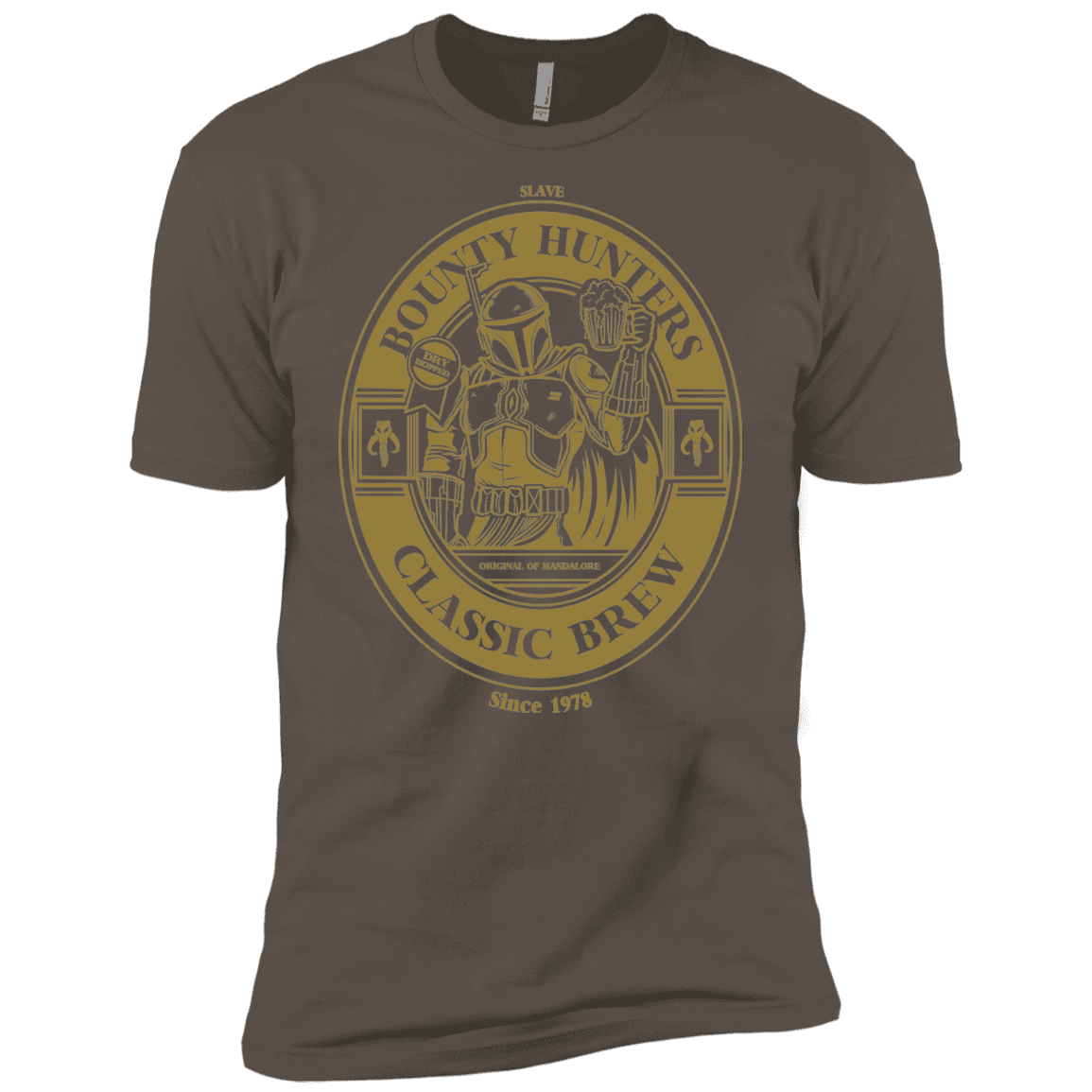 T-Shirts Warm Grey / X-Small Bounty Hunters Classic Brew Men's Premium T-Shirt