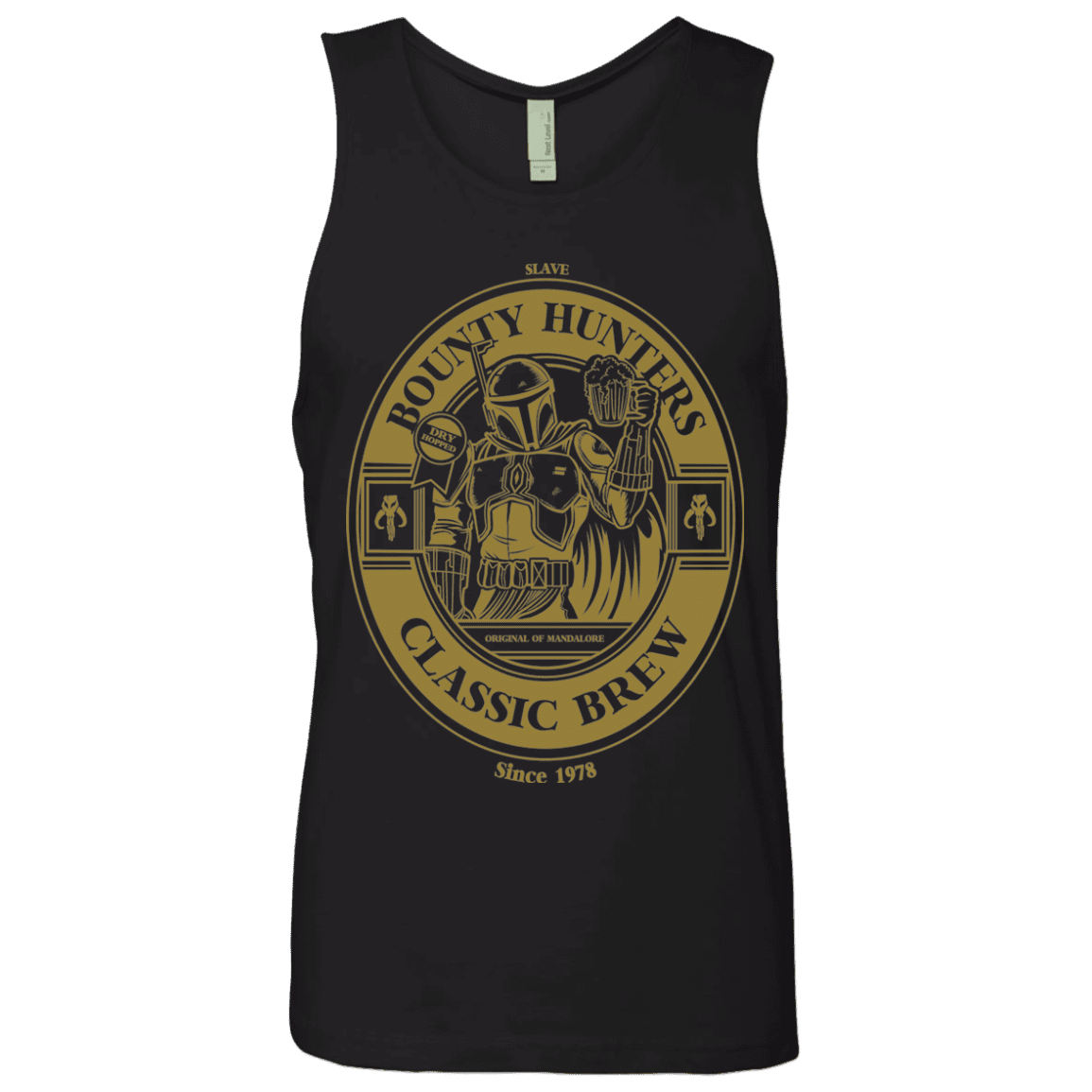 T-Shirts Black / S Bounty Hunters Classic Brew Men's Premium Tank Top