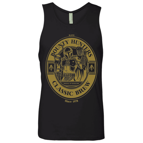 T-Shirts Black / S Bounty Hunters Classic Brew Men's Premium Tank Top