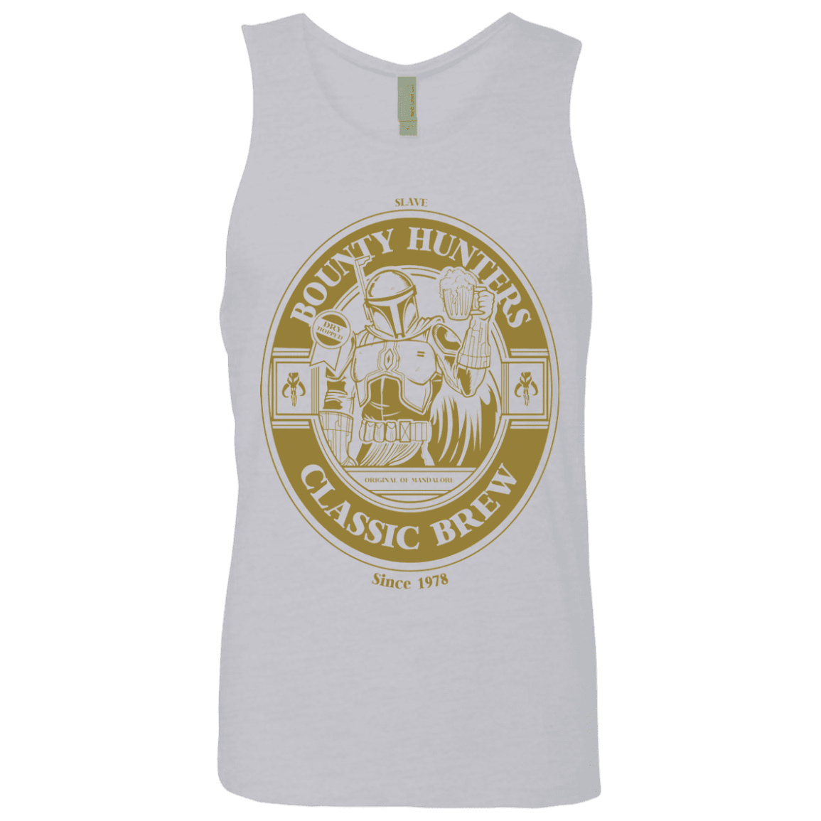 T-Shirts Heather Grey / S Bounty Hunters Classic Brew Men's Premium Tank Top