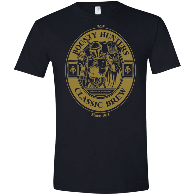 T-Shirts Black / X-Small Bounty Hunters Classic Brew Men's Semi-Fitted Softstyle