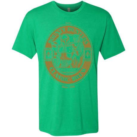 T-Shirts Envy / S Bounty Hunters Classic Brew Men's Triblend T-Shirt