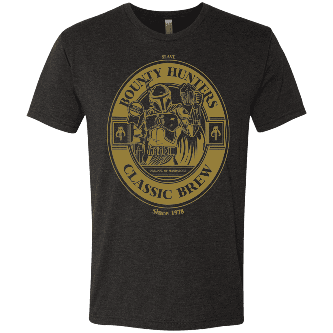 T-Shirts Vintage Black / S Bounty Hunters Classic Brew Men's Triblend T-Shirt