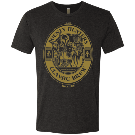 T-Shirts Vintage Black / S Bounty Hunters Classic Brew Men's Triblend T-Shirt