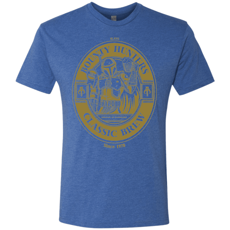 T-Shirts Vintage Royal / S Bounty Hunters Classic Brew Men's Triblend T-Shirt
