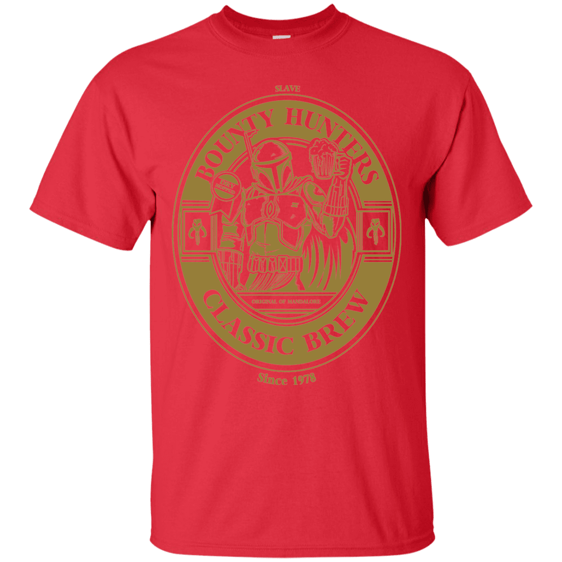 T-Shirts Red / S Bounty Hunters Classic Brew T-Shirt