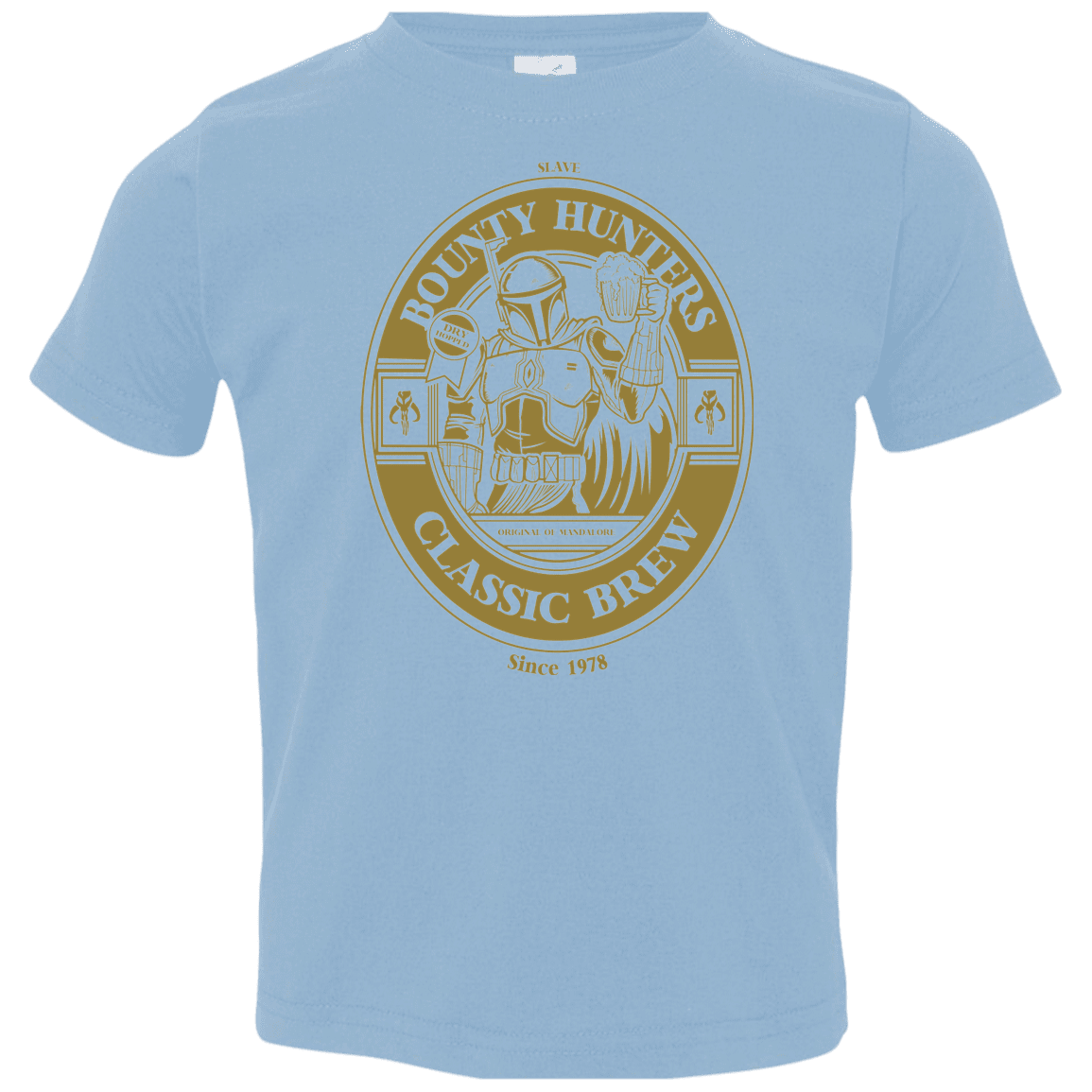 T-Shirts Light Blue / 2T Bounty Hunters Classic Brew Toddler Premium T-Shirt