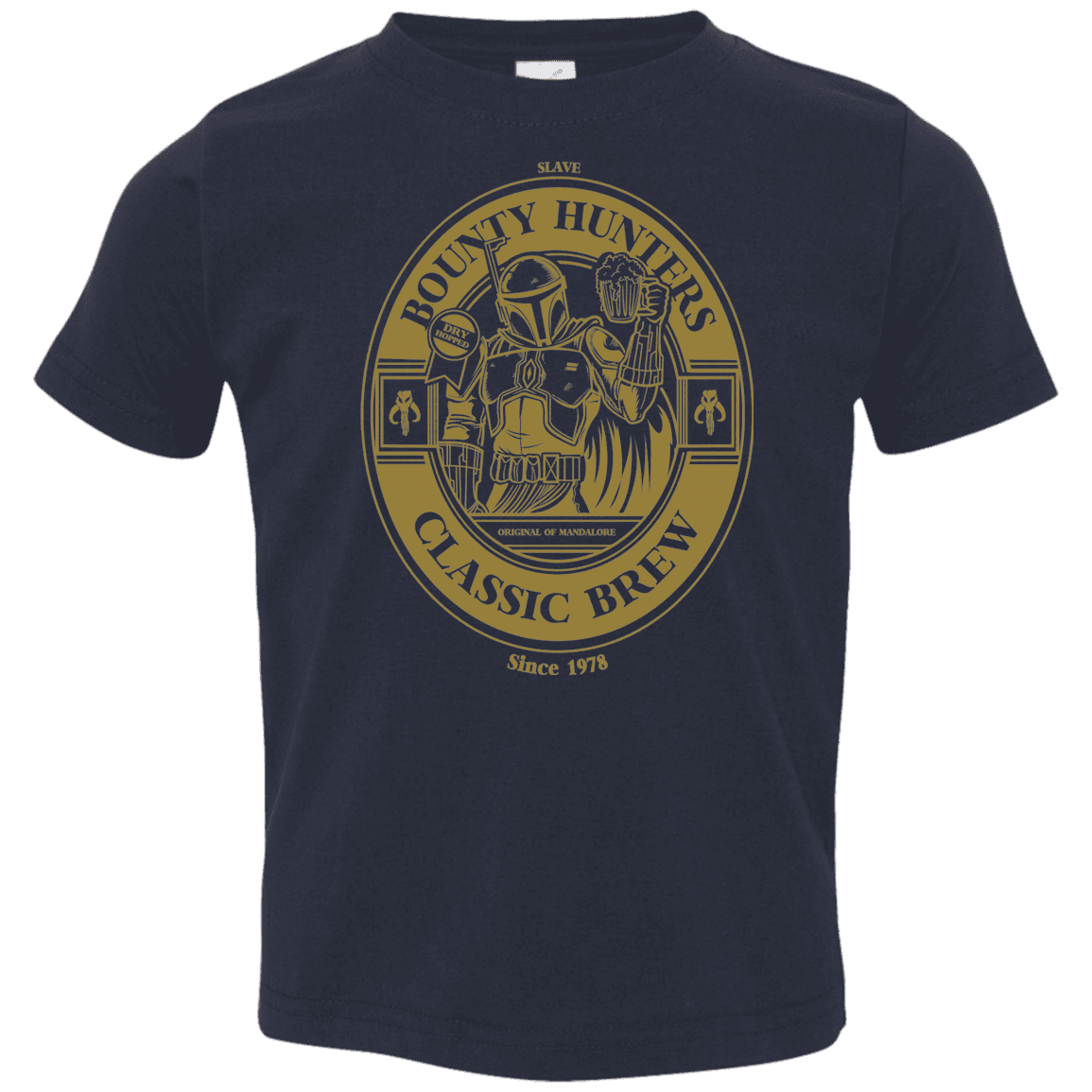 T-Shirts Navy / 2T Bounty Hunters Classic Brew Toddler Premium T-Shirt