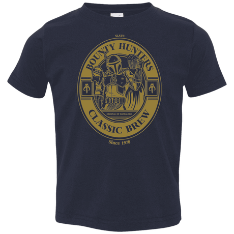 T-Shirts Navy / 2T Bounty Hunters Classic Brew Toddler Premium T-Shirt