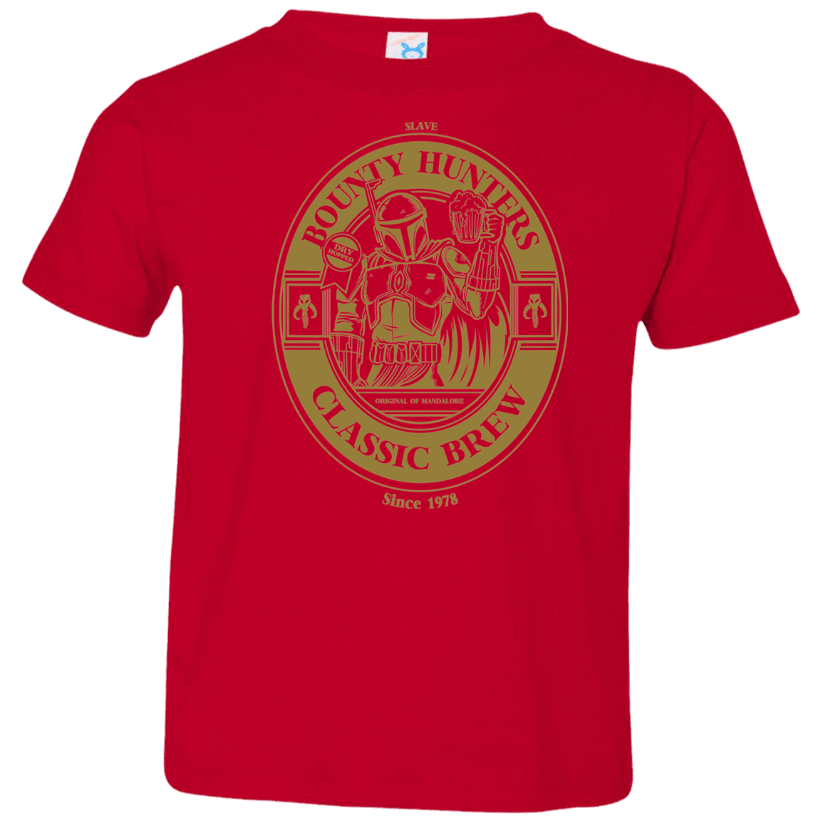 T-Shirts Red / 2T Bounty Hunters Classic Brew Toddler Premium T-Shirt