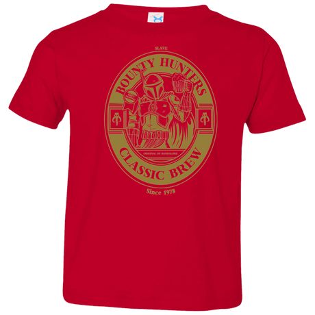 T-Shirts Red / 2T Bounty Hunters Classic Brew Toddler Premium T-Shirt