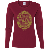 T-Shirts Cardinal / S Bounty Hunters Classic Brew Women's Long Sleeve T-Shirt