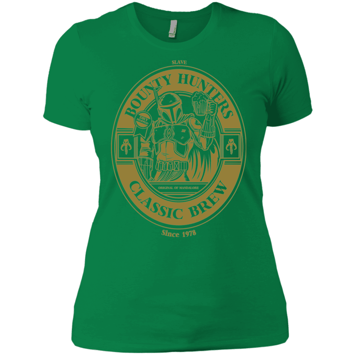 T-Shirts Kelly Green / X-Small Bounty Hunters Classic Brew Women's Premium T-Shirt