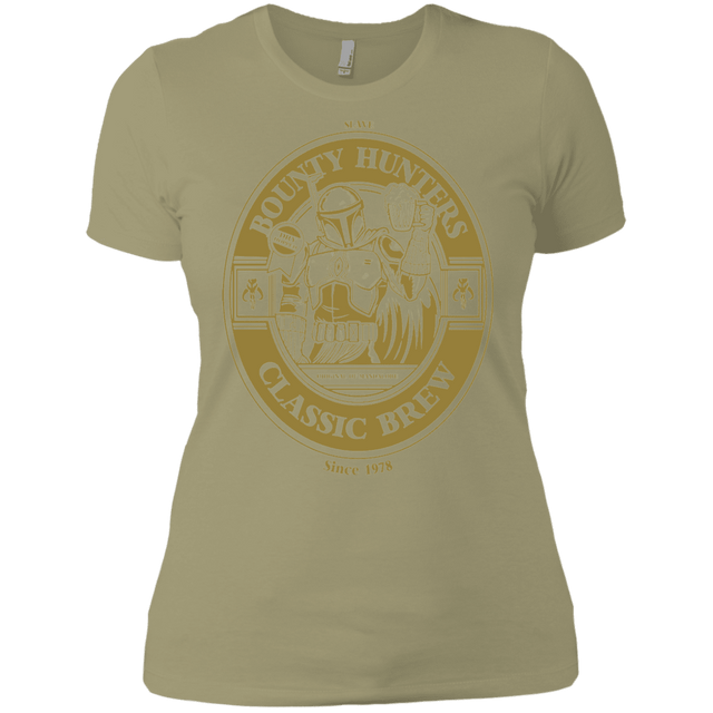 T-Shirts Light Olive / X-Small Bounty Hunters Classic Brew Women's Premium T-Shirt