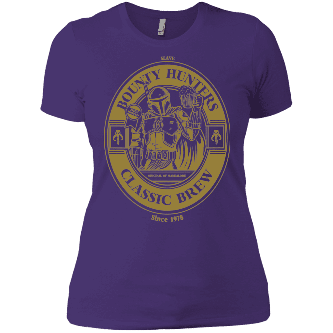 T-Shirts Purple Rush/ / X-Small Bounty Hunters Classic Brew Women's Premium T-Shirt