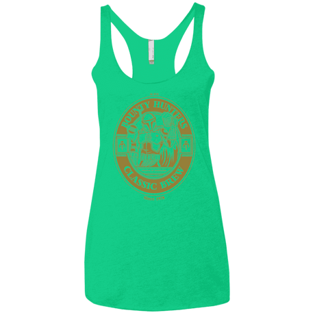 T-Shirts Envy / X-Small Bounty Hunters Classic Brew Women's Triblend Racerback Tank
