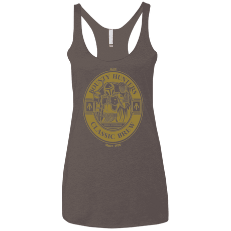 T-Shirts Macchiato / X-Small Bounty Hunters Classic Brew Women's Triblend Racerback Tank