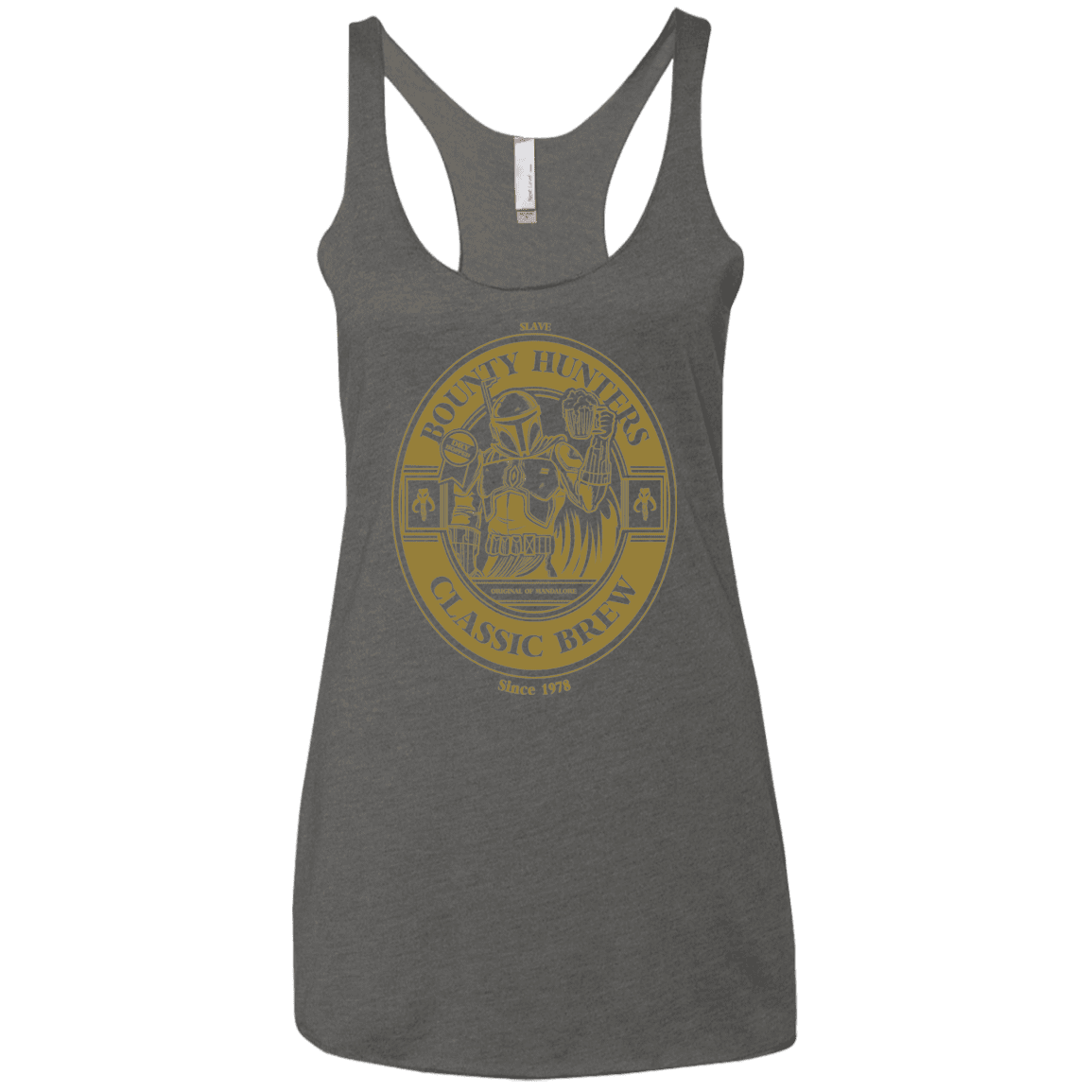 T-Shirts Premium Heather / X-Small Bounty Hunters Classic Brew Women's Triblend Racerback Tank