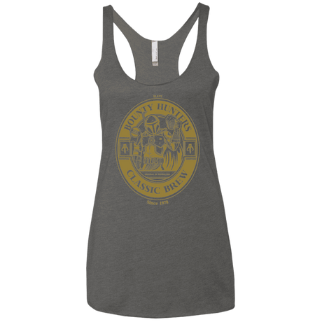 T-Shirts Premium Heather / X-Small Bounty Hunters Classic Brew Women's Triblend Racerback Tank