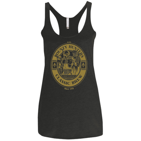 T-Shirts Vintage Black / X-Small Bounty Hunters Classic Brew Women's Triblend Racerback Tank