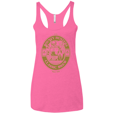 T-Shirts Vintage Pink / X-Small Bounty Hunters Classic Brew Women's Triblend Racerback Tank