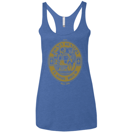 T-Shirts Vintage Royal / X-Small Bounty Hunters Classic Brew Women's Triblend Racerback Tank
