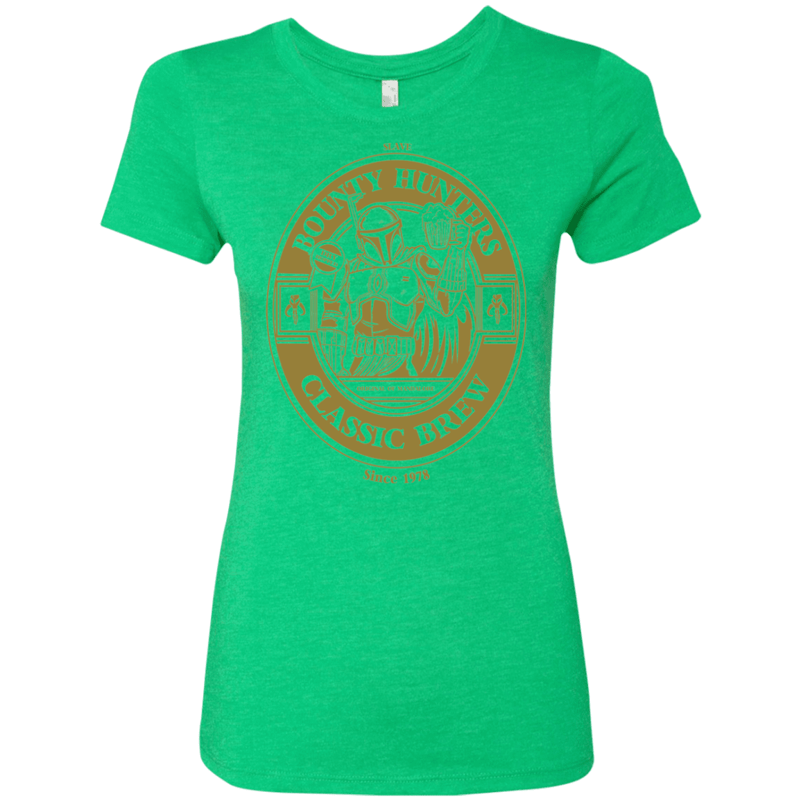 T-Shirts Envy / S Bounty Hunters Classic Brew Women's Triblend T-Shirt