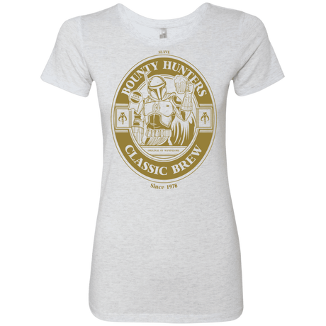 T-Shirts Heather White / S Bounty Hunters Classic Brew Women's Triblend T-Shirt