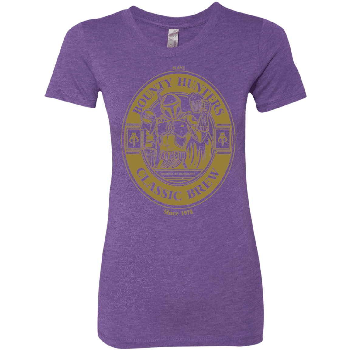 T-Shirts Purple Rush / S Bounty Hunters Classic Brew Women's Triblend T-Shirt