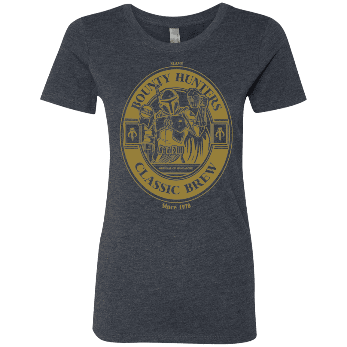 T-Shirts Vintage Navy / S Bounty Hunters Classic Brew Women's Triblend T-Shirt