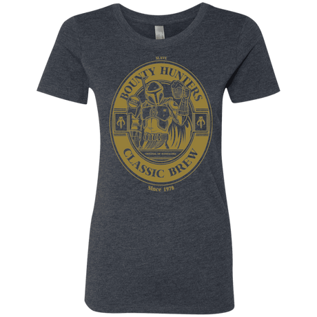 T-Shirts Vintage Navy / S Bounty Hunters Classic Brew Women's Triblend T-Shirt