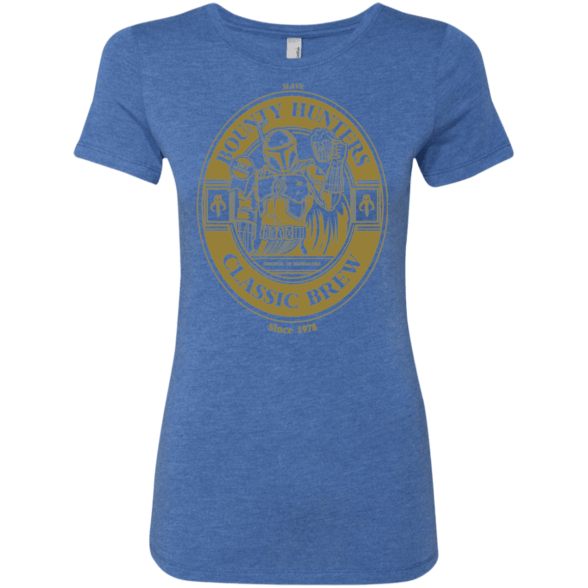 T-Shirts Vintage Royal / S Bounty Hunters Classic Brew Women's Triblend T-Shirt