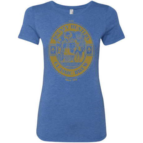 T-Shirts Vintage Royal / S Bounty Hunters Classic Brew Women's Triblend T-Shirt