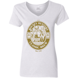 T-Shirts White / S Bounty Hunters Classic Brew Women's V-Neck T-Shirt