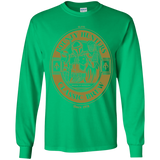 T-Shirts Irish Green / YS Bounty Hunters Classic Brew Youth Long Sleeve T-Shirt