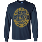 T-Shirts Navy / YS Bounty Hunters Classic Brew Youth Long Sleeve T-Shirt