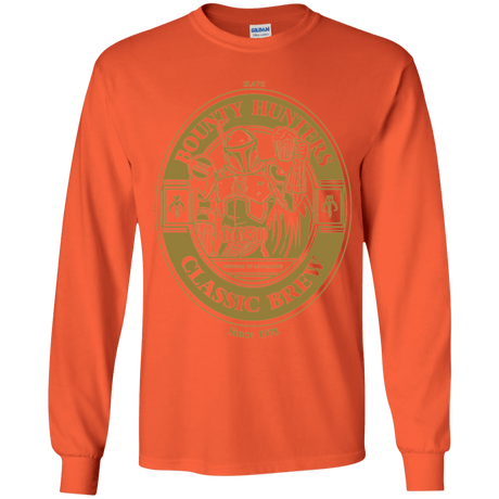 T-Shirts Orange / YS Bounty Hunters Classic Brew Youth Long Sleeve T-Shirt