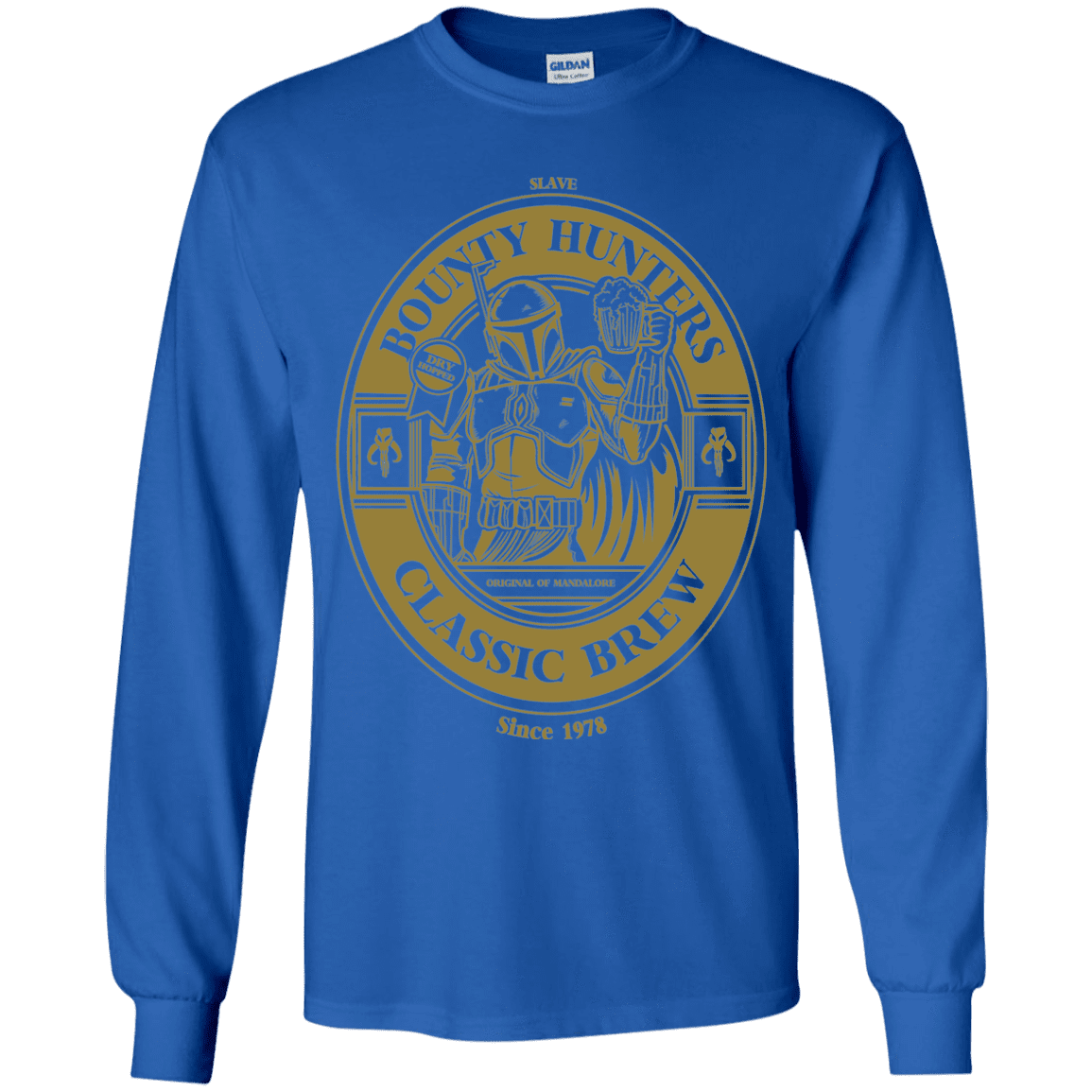 T-Shirts Royal / YS Bounty Hunters Classic Brew Youth Long Sleeve T-Shirt