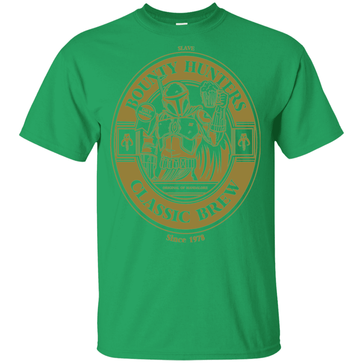 T-Shirts Irish Green / YXS Bounty Hunters Classic Brew Youth T-Shirt