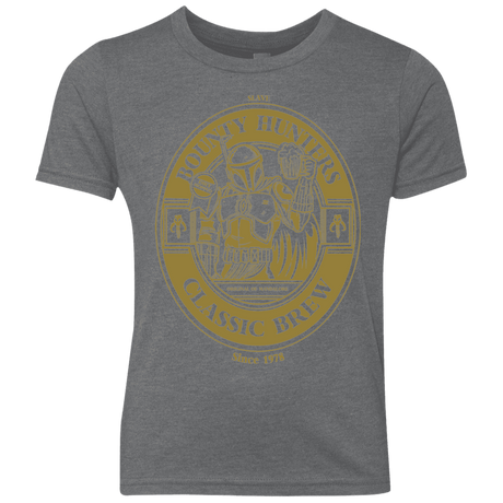 T-Shirts Premium Heather / YXS Bounty Hunters Classic Brew Youth Triblend T-Shirt