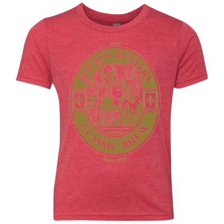 T-Shirts Vintage Red / YXS Bounty Hunters Classic Brew Youth Triblend T-Shirt