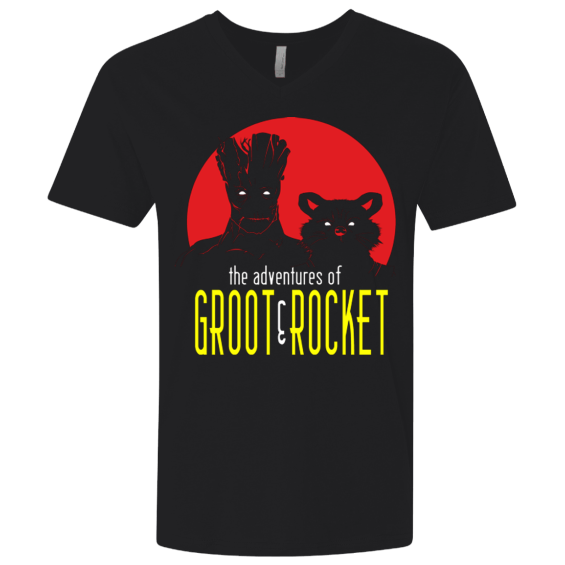 T-Shirts Black / X-Small BOUNTY HUNTERS Men's Premium V-Neck