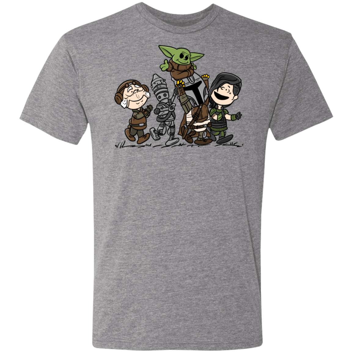 T-Shirts Premium Heather / S Bounty Hunters Men's Triblend T-Shirt
