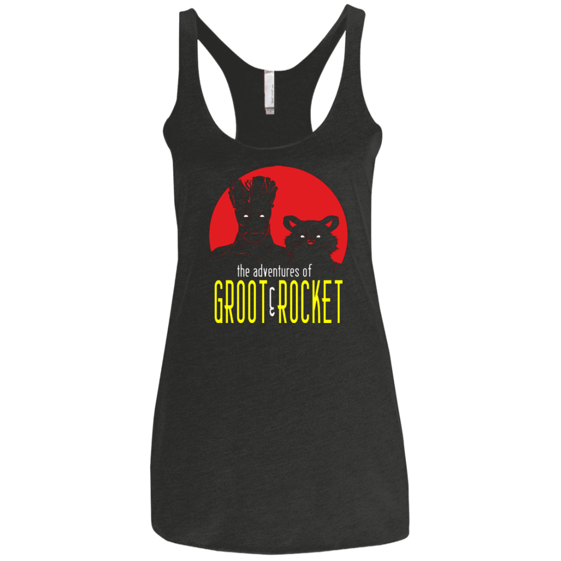 T-Shirts Vintage Black / X-Small BOUNTY HUNTERS Women's Triblend Racerback Tank