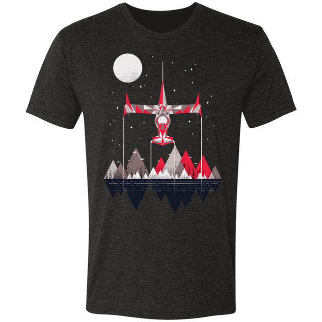 T-Shirts Vintage Black / S Bounty of Stars Cowboy Bebop Men's Triblend T-Shirt