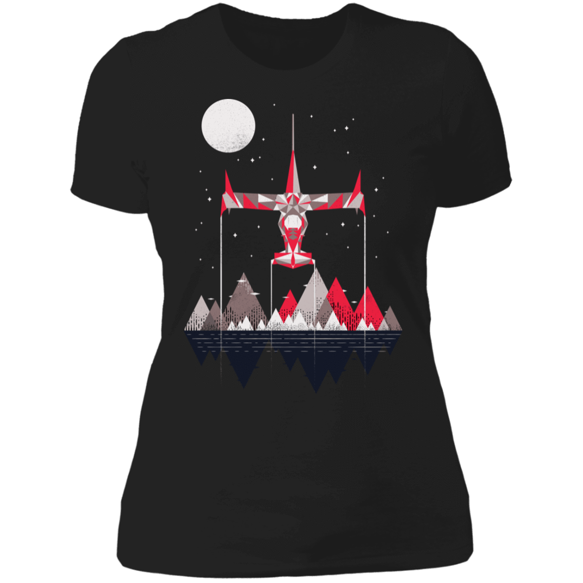 T-Shirts Black / X-Small Bounty of Stars Cowboy Bebop Women's Premium T-Shirt